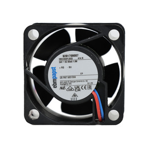 Ventilador Axial de Refrigeración para Gabinete ebmpapst 414H 40x40x20mm 24V DC Eléctrico 4020 4cm 13.5m3/h 1.6W 65mA 8100rpm con Rodamiento de Bolas - Product Image 1