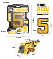 Juego de Juguetes Educativos de Matemáticas DIY, Bloques de Números Transformables de Plástico, Robot Digital, Coche de Ingeniería, Gran Venta 2025