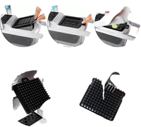 Hot Selling 22 1 Handmatige Mandoline Keuken Multi Cutter Pp Ui Dicer Vegetarische Snijmachine Groente Chopper Voor Fruit Groenten