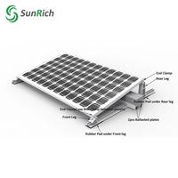 Systèmes de montage solaire sur toit en aluminium personnalisés – Rails de fixation pour panneaux photovoltaïques et pieds en L pour toitures en tuiles métalliques et systèmes de support solaire pour toitures en tuiles – Prix compétitifs