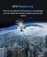 Aplicación gratuita Ubicación del coche 4G(4K + 1080P) Seguimiento de vídeo Cámara de salpicadero en la nube/Canales Daul con SOS/Monitoreo/Vibración/Alarma antirrobo