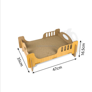Prix Chat Grattoir Grossiste En Vrac Carton 1kg 1 Niveau Solide Moderne Intérieur Toutes Saisons Avec Jouet En Carton Du Vietnam - Product Image 5