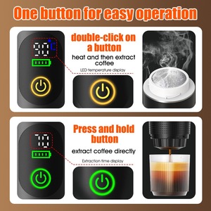 Machine à café à capsules électronique rechargeable universelle, portable et pratique, idéale pour la maison et l'extérieur, best-seller - Product Image 6