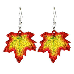 Boucles d'oreilles acryliques Thanksgiving tournesol dinde citrouille feuille d'érable gâteau pendentif boucles d'oreilles pour femmes Uionen 2354 - Product Image 4