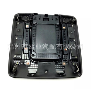 Cubierta de la caja del reposabrazos delantero para Chevrolet GMC Sierra Silverado 2014-2024, modelo negro 22881398, compartimento de almacenamiento - Product Image 1
