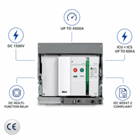 LS ELECTRIC Susol ADH25E 3P 4P 2000A 750Vdc 65kA Icu Disjoncteur-sectionneur DC certifié CE IEC, stock usine disponible