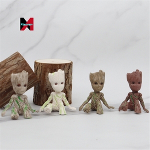 Película <span class=keywords><strong>de</strong></span> dibujos animados Mini árboles hombre acción juguete figura modelo bebé <span class=keywords><strong>Groot</strong></span> PVC muñeca Decoración - Product Image 2