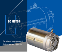 Moteur CC à balais composé durable 24V 2200W pour pompe hydraulique 8Nm 2700 tr/min Haute puissance Isolation classe F CE ISO9001