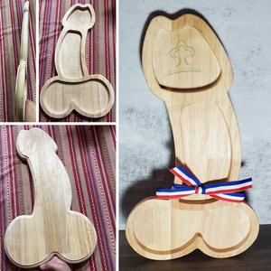 <span class=keywords><strong>Plateau</strong></span> à apéritifs créatif en bois pour enterrement de vie de jeune fille, cadeau, articles ménagers, <span class=keywords><strong>plateau</strong></span> alimentaire pour fête d'adultes - Product Image 4
