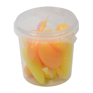 Envase Transparente Grueso de PP5 de Grado Alimenticio con Asa y Tapa para Pan, Alimentos Enlatados, Galletas, Gelatina, Azúcar, Chocolate - Product Image 6