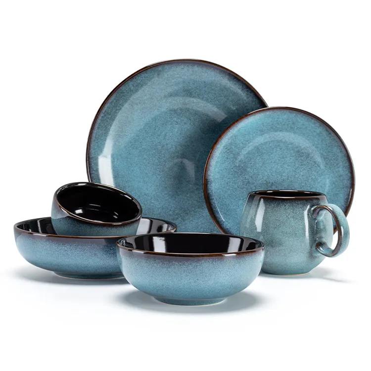 2023 New Design Restaurant Supplier Dinnerware Porcelain Dinner Set Plates Ceramic Set Dinnerware With Good Price