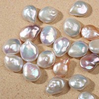 Perles en vrac naturelles d'eau douce baroques en forme de goutte d'eau, 13-14 mm, forte luminosité, pour la fabrication de bijoux DIY