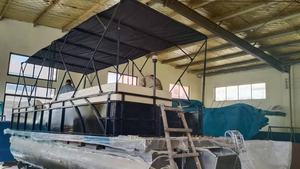 Approvisionnement d'usine 23ft bateau ponton en aluminium avec fauteuil roulant - Product Image 3