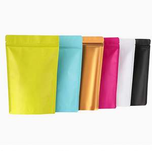 Lianyou HK <b>Plastic</b> Packaging Hologram <b>Bags</b> Frosted Slide Mylar Black <b>Zip</b> <b>Lock</b> <b>Bag</b> Made in China - Product Image 4