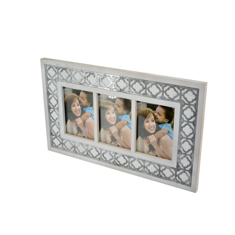 Factory promotional fashion picture multiple wall hanging 3 in 1 photo frame