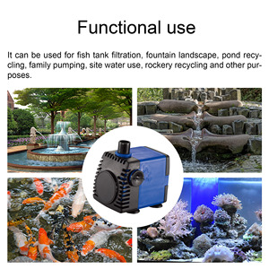 Fuente <span class=keywords><strong>Sumergible</strong></span> <span class=keywords><strong>para</strong></span> Acuario y <span class=keywords><strong>Estanque</strong></span>, Decoración Acuática, Cascada, <span class=keywords><strong>Bomba</strong></span> Hidropónica DB-6608 - Product Image 3