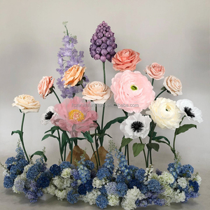 Rosas Gigantes Artificiales de <span class=keywords><strong>EVA</strong></span> Personalizadas, Decoración para Bodas y Fiestas, Paquete de Flores para Exhibición <span class=keywords><strong>en</strong></span> Tiendas - Product Image 3