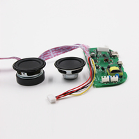 Controlador de Altavoz Multimedia PCBA de 5W con Control por Voz y Luz Intermitente LED para Actividades al Aire Libre, Sistemas de Transmisión de Audio para Robots