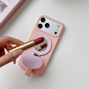 Custodia Magnetica con Ventosa per <span class=keywords><strong>iPhone</strong></span> 18 Pro Max, Compatibile con <span class=keywords><strong>iPhone</strong></span> 16, 17, 18 Pro, <span class=keywords><strong>Cover</strong></span> Magnetica 2 in 1 con Specchio - Product Image 6