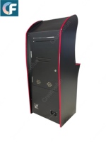 Machine d'arcade rétro classique jeu d'arcade droit à pièces pour salle de jeux armoire multi-jeux métal Durable anglais