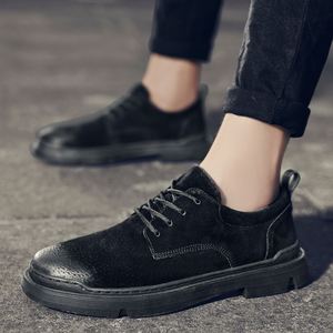 Chaussures décontractées basses en daim tendance de haute qualité pour jeunes hommes, style rétro automne 2025 - Product Image 4