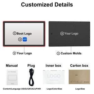 21-дюймовый светодиодный экран-панель для настенного крепления, планшет на Android с PoE, цифровая вывеска, интерактивный сенсорный экран для торговых центров - Product Image 5