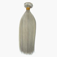 Extensions de cheveux humains bruts russes Remy 100% vierges, à trame simple, sans perte, sans nœuds, doux et lisses, tissage double trame à la machine