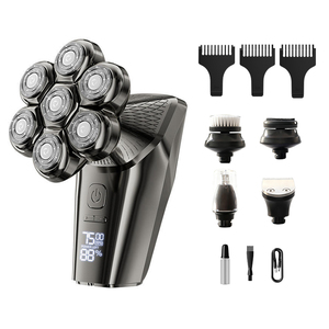 CITICITY Waterproof Portable Electric Razor Household Rechargeable Seven Blades Men's Electric <b>Shaver</b> for Men - Product Image 1