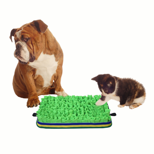 Il più nuovo tappetino da fiuto per animali domestici tappetino da fiuto per cani portatile per cani alimentazione lenta Pad per animali domestici lavabile naso di cane addestramento al <span class=keywords><strong>lavoro</strong></span> giocattoli interattivi - Product Image 5