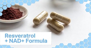 Suplemento Dietético Vegano OEM NAD+ Resveratrol 120 Cápsulas para Adultos (No Apto para Mujeres Embarazadas) Envejecimiento Saludable Reparación del ADN - Product Image 6