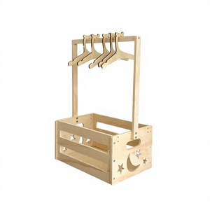Panier de rangement pliable <span class=keywords><strong>en</strong></span> <span class=keywords><strong>bois</strong></span> pour la maison, séchoir à <span class=keywords><strong>linge</strong></span>, boîtes de rangement écologiques grande capacité, organisateur - Offre Spéciale - Product Image 4