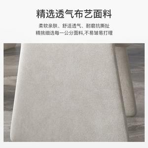 Mesa de Reuniones Redonda Moderna con Cuatro Sillas, Diseño de Lujo Ligero para Oficina o Hogar, Asientos Cómodos, Uso Comercial - Product Image 2