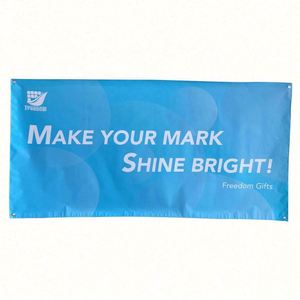 Custom PVC Vinyl Promotional <b>Flags</b> & Banners Personalized Indoor/Outdoor Advertising Banner - Product Image 2