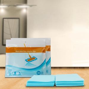 Finesse Qualité Multifonctionnel Océan Rosée Parfum Dissoudre Papier Eco Plancher De Bois Dur Feuilles De Nettoyage Détergent - Product Image 5