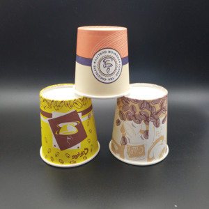 Vasos de Papel Compostables con Logotipo Personalizado, Vasos de Café Desechables Ecológicos - Product Image 5