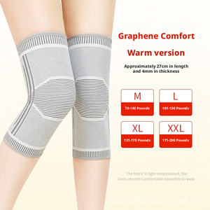 Rodilleras Deportivas de Grafeno al por Mayor con Calentamiento Automático y Artemisia para Piernas Frías, para Hombres y Mujeres - Product Image 1