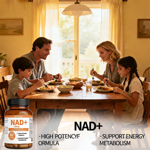 Kapsul Vitamin NAD+ 1000mg - Nikotinamida Ribosida + Resveratrol untuk Mendukung Metabolisme Energi Alami - 60 Kapsul (2 Kapsul per Kemasan) - Product Image 5