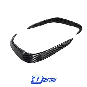 Canards traseros de fibra de carbono seco estilo XA para BMW 8 Series G14 G15 G16