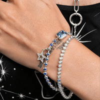 Bracelet à perles en argent 925 Xinyun, plaqué or 14 carats, étanche, avec pendentif en zircone, bracelet pour femme