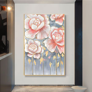 Decoración Moderna Personalizada para <span class=keywords><strong>el</strong></span> Hogar, <span class=keywords><strong>Pintura</strong></span> al Óleo Abstracta Pintada a Mano <span class=keywords><strong>sobre</strong></span> Lienzo, Hermosas Flores, Arte Mural, <span class=keywords><strong>Pintura</strong></span> en Relieve - Product Image 6