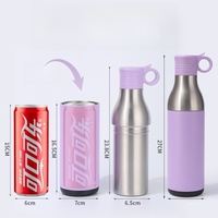 DAJI HYDRO 18/8 gobelet Portable en acier inoxydable vente chaude moderne fond détachable tasse flacon à vide bouteille d'eau colorée