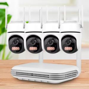 Система видеонаблюдения KERUI 3MP, 8-канальная система NVR, IP-камеры Wi-Fi, домашняя система безопасности CCTV с функцией распознавания лиц - Product Image 1
