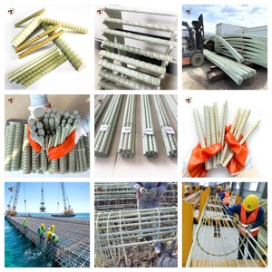 Barres d'armature en fibre <span class=keywords><strong>de</strong></span> verre <span class=keywords><strong>de</strong></span> qualité supérieure, barres GFRP, barres en polymère renforcé <span class=keywords><strong>de</strong></span> fibres <span class=keywords><strong>de</strong></span> verre, barres d'armature composites pour béton - Product Image 2
