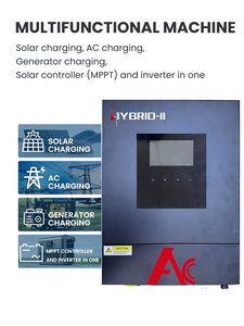 4.2kw 6.2kw 24V 48V Single Phase on Off Grid Mppt Hybrid Solar <strong>Inverter</strong> Lithium/Lead-acid Battery Pure Sine Wave DC/AC Converter - Product Image 2