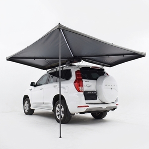 Auvent latéral <span class=keywords><strong>de</strong></span> <span class=keywords><strong>voiture</strong></span> 4x4 à 270 degrés avec éclairage LED, imperméable, pare-soleil, auvent <span class=keywords><strong>de</strong></span> <span class=keywords><strong>toit</strong></span> - <span class=keywords><strong>Prix</strong></span> usine - Product Image 1