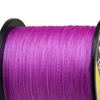 Ligne de pêche tressée en PE Kwdiss PEXI13-268 Heavy Duty 4X8X, 300m, résistante à l'abrasion, faible élasticité, pour la pêche au gros gibier en rivière et en lac