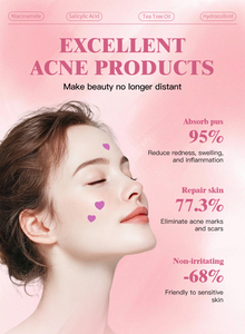 Ance Custom Ingredients Pimple <strong>Patch</strong> Organic Round Heart Shape 12mm Sulfer and Salicylic Acid <strong>Dark</strong> <strong>Spot</strong> Remover for Acne - Product Image 3