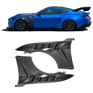 Aggiornamento per parafango Ford Mustang con raffreddamento a orifizio aperto GTD in fibra di carbonio ricambi <span class=keywords><strong>Auto</strong></span> - Product Image 4