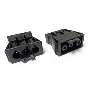 CD-100/3AF 3 poles Electric wire connector male quick connection plug and socket for wall fixing