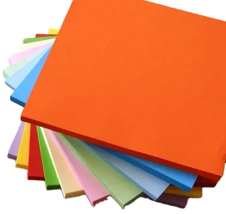 Virgin Woodpulp 100% กระดาษสีคุณภาพพรีเมี่ยม,กระดาษสีบริสตอล,กระดาษสี